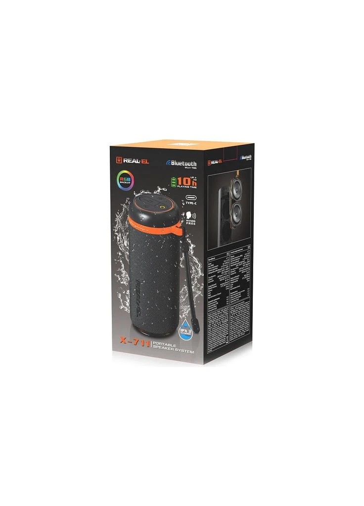 Акустическая система X-711 Black (EL121600026) Real-El (372625218)