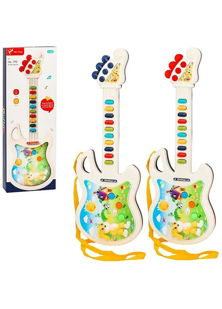 Гитара для детей цвет разноцветный ЦБ-00231682 No Brand (282818391)