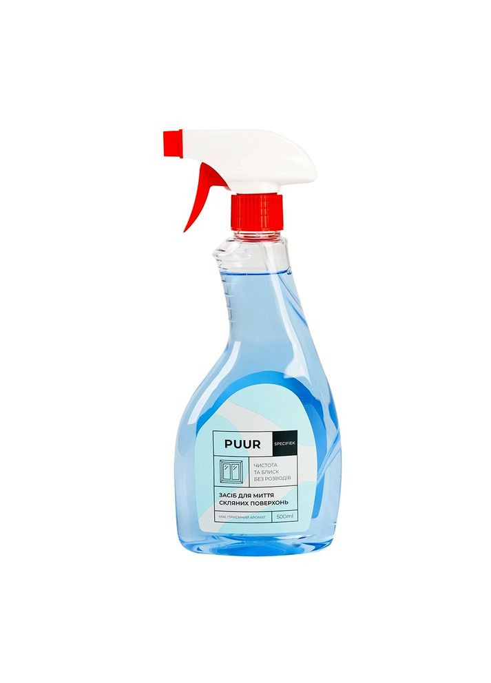 Засіб для миття скляних поверхонь 500 мл (Україна) Puur Specifiek (298688844)
