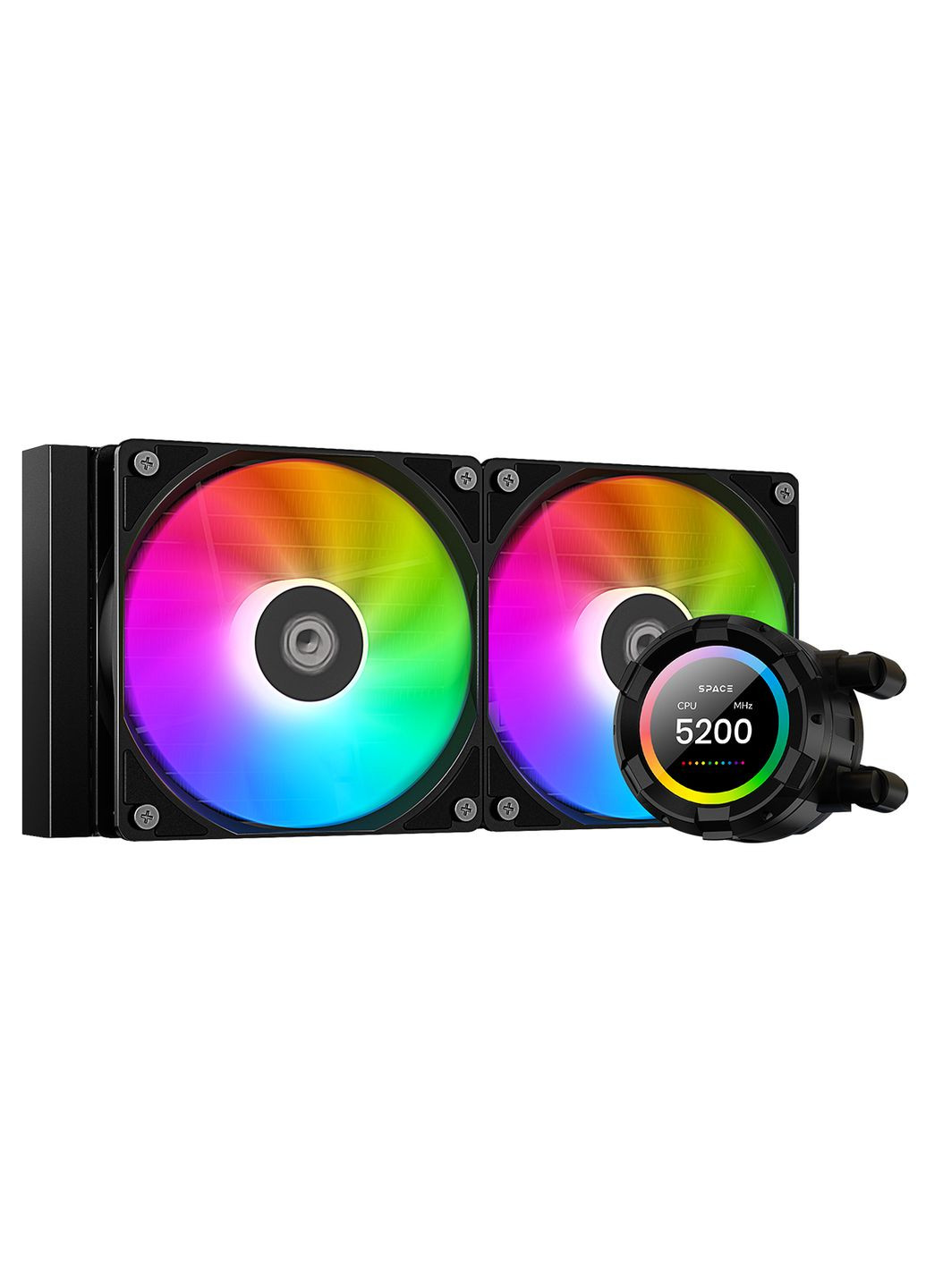 Система водяного охлаждения Space LCD SL240 XE ID-Cooling (314977652)