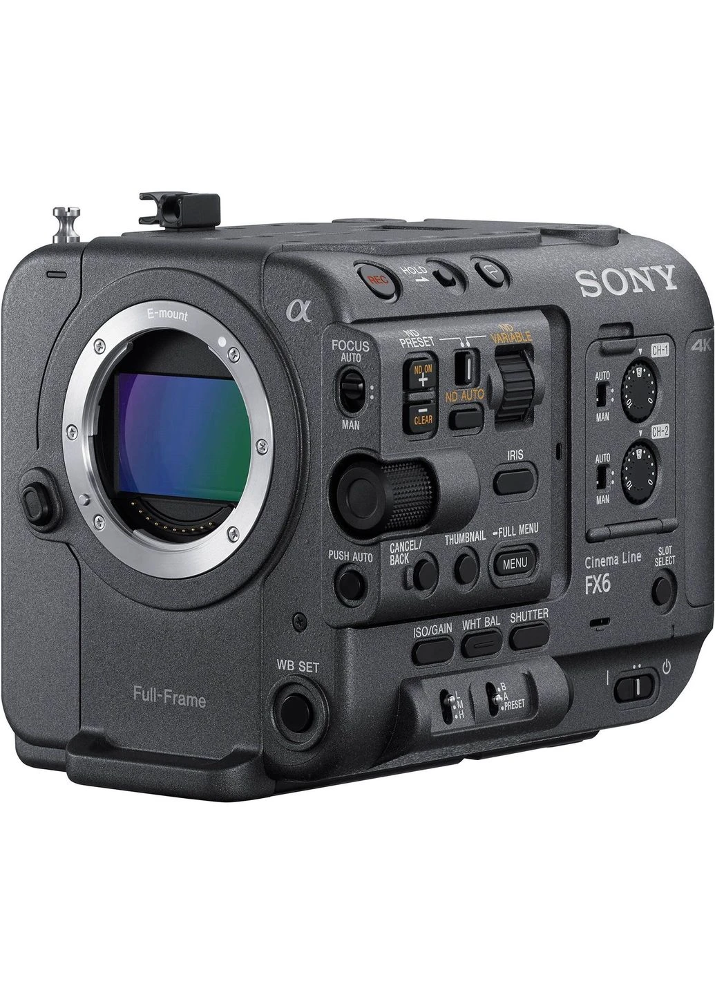 Відеокамера FX6 Body Black (ILMEFX6T.CEE) [145063] Sony (400981916)