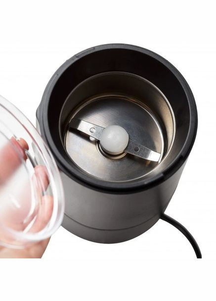 Кавомолка електрична роторна 300W RB-302 Чорний Rainberg (323014417)