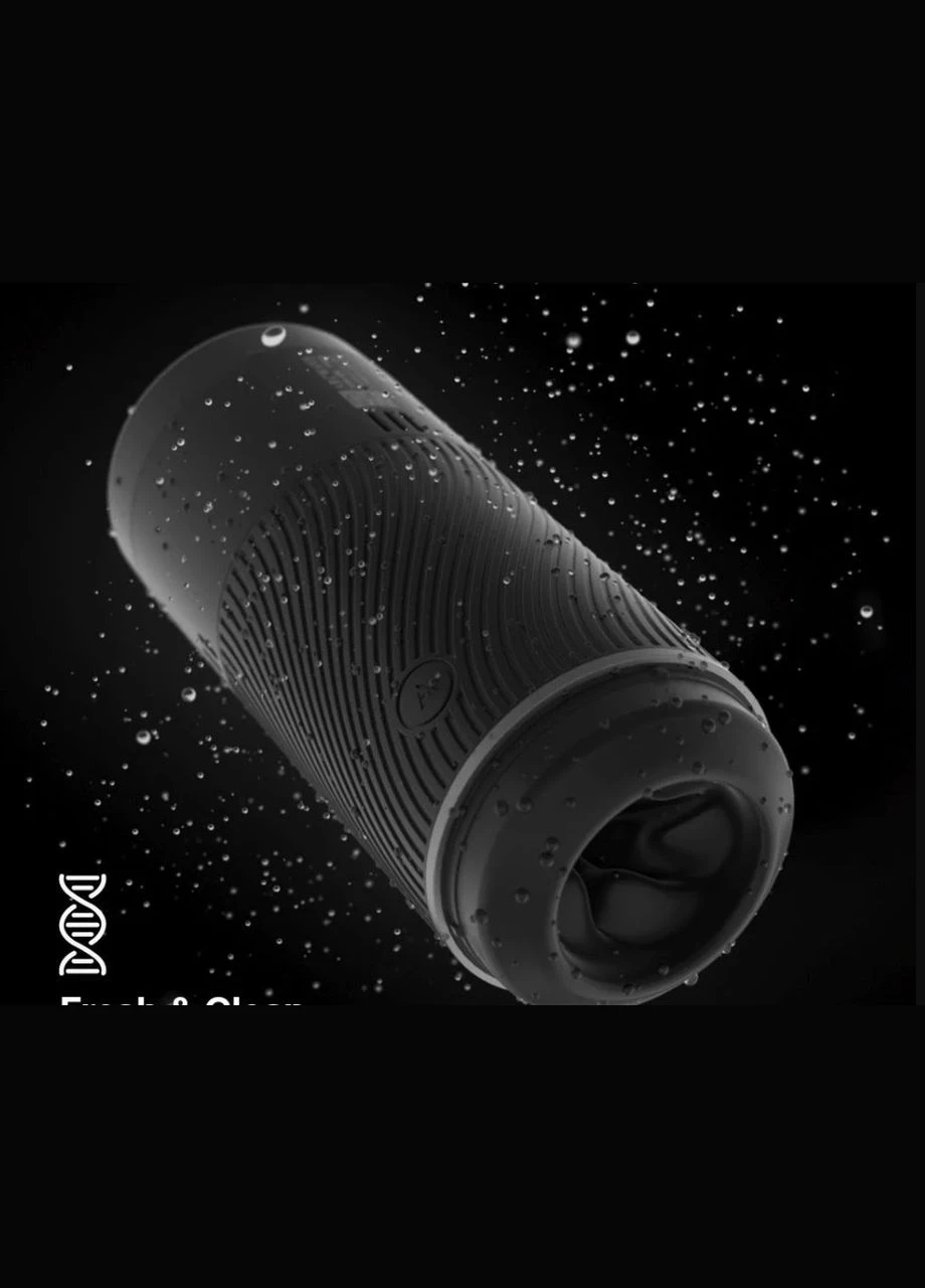 Мастурбатор преміум-класу з контролем всмоктування Pow Stroker Black Arcwave (376530437)