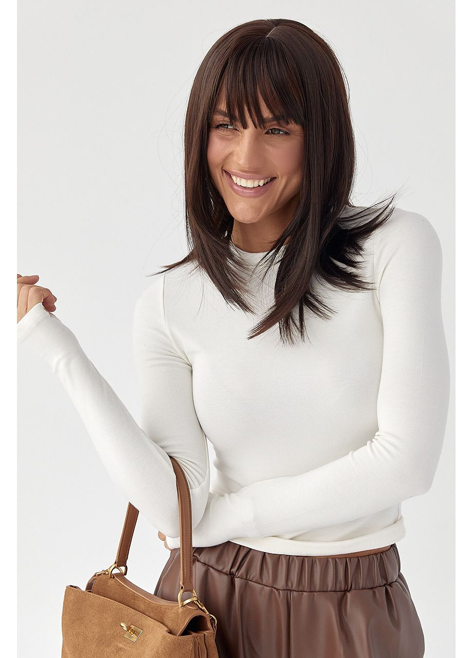 Однотонний еластичний лонг Lurex (368276461)