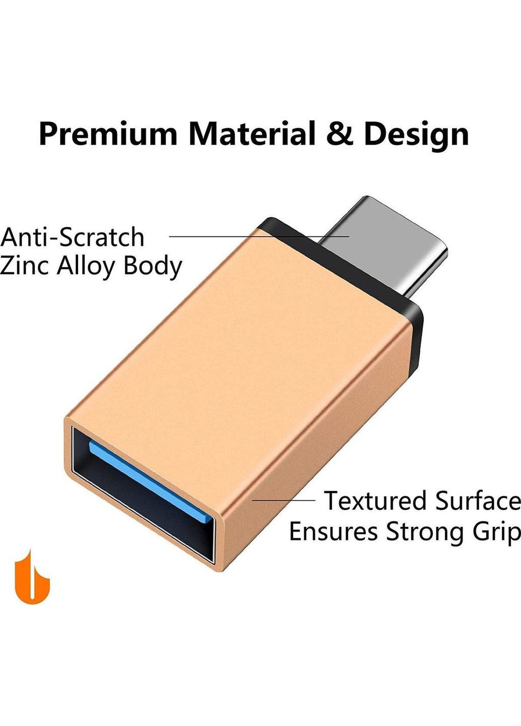 Адаптер USB C USB 3.0 No Brand (363320284)