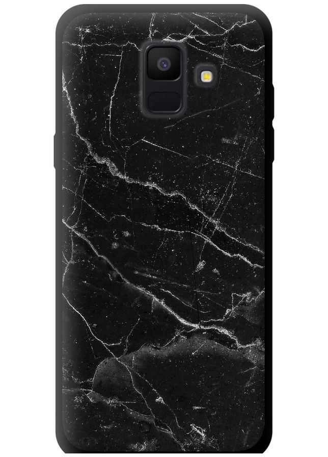 TPU чохол 'Чорний мармур v2' для Endorphone Samsung Galaxy A6 2018 (316647532)