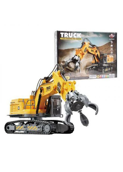 Конструктор на радиоуправлении "Спецтехника", 155 элементов, пульт 2.4 GHz, на батарейках, в коробке (TS01091996278269) MIC (370978297)