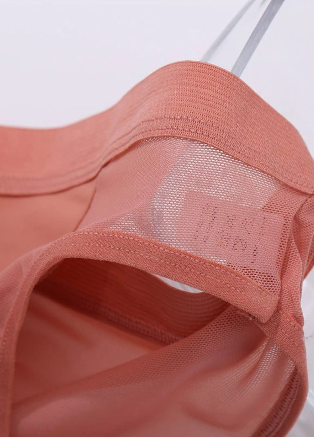 Ніжні жіночі трусики сліпи з вставкою з сіточки (576-46) Finetoo (299398570)