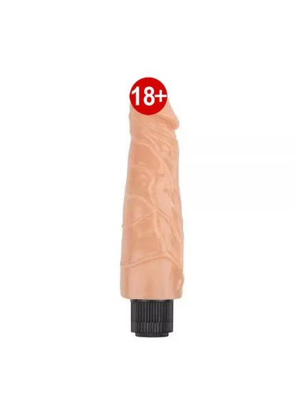 Вибромассажер Hi-Rubber Dildo, Flesh Chisa (303878586)