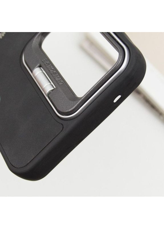 Чохол TPU+PC Friends для Samsung Galaxy A55 з кільцем-тримачем Чорний Epik (373255273)