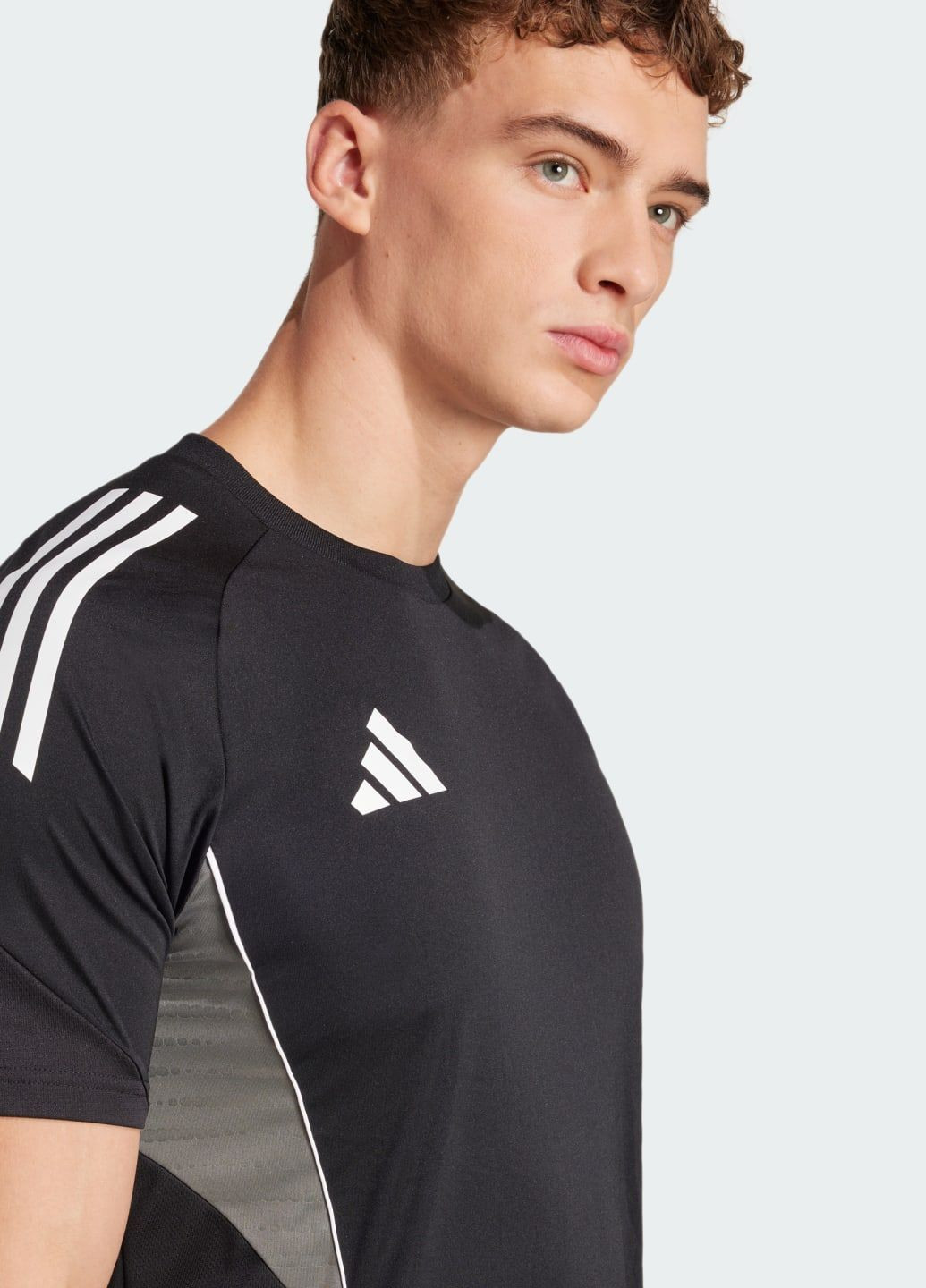 Тренувальне джерсі Tiro 25 Competition adidas логотип чорний спортивні