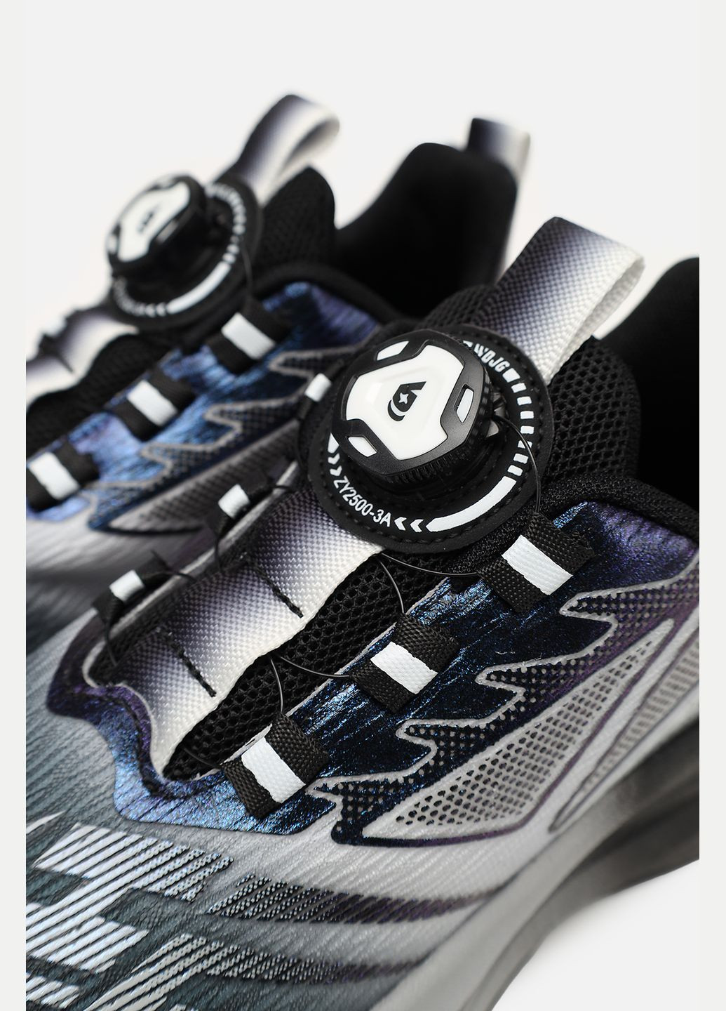 Серые демисезонные кроссовки на плоской подошве для девочки цвет серый cb-00273528 Kimboo