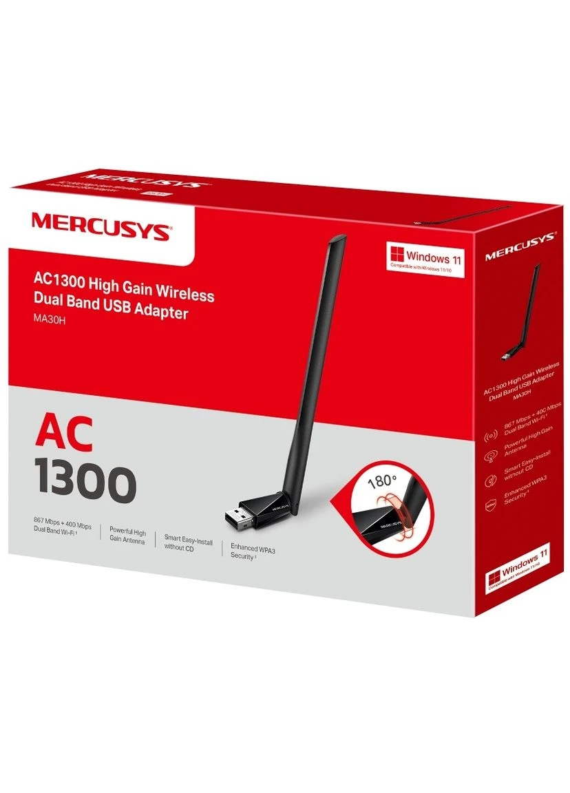 USB-адаптер AC1300 (MA30H) (7086720) Mercusys (393544236)