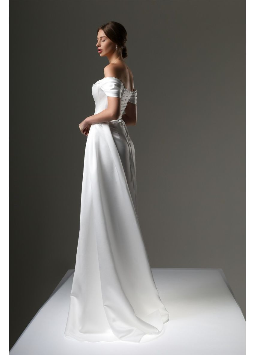 Білий вечірня плаття Lolita однотонна