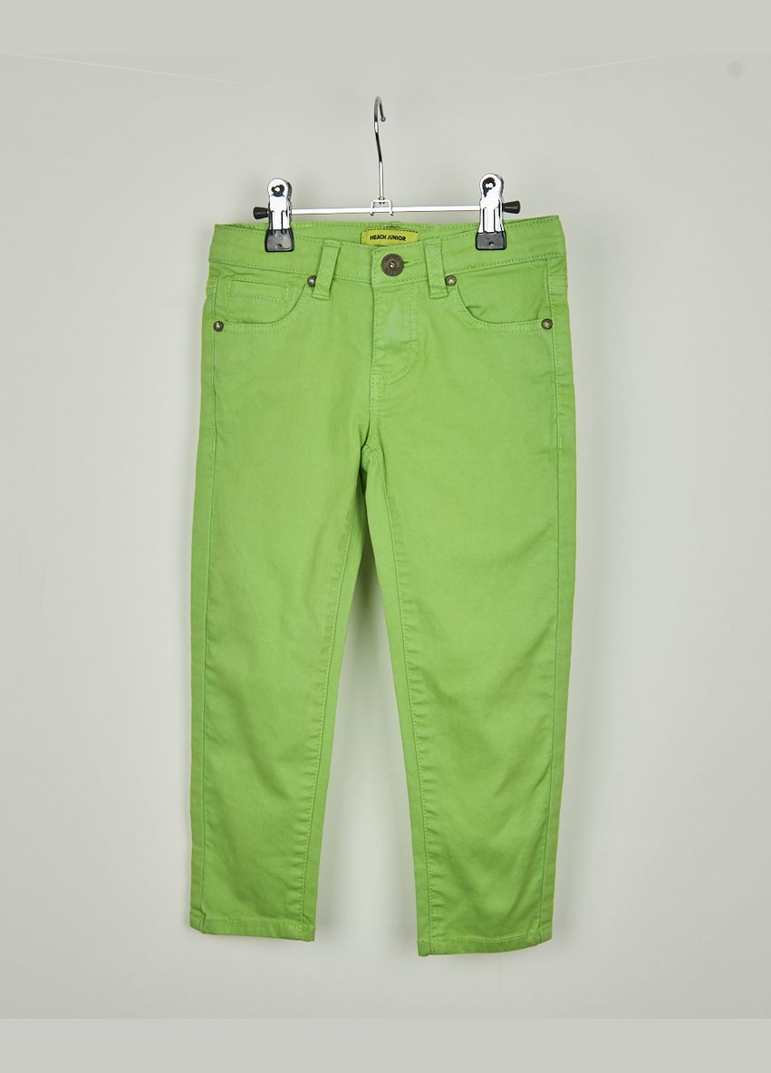 Зеленые джинсовые, кэжуал летние брюки Silvian Heach