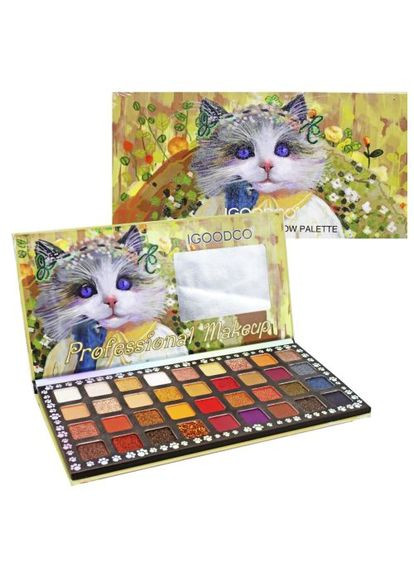 Набір тіней для повік Igoodco 36 кольорів палетка для макіяжу ProDobro (367092654)