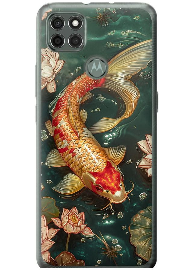 Силіконовий чохол 'Мелодія Лотоса' для Endorphone Motorola G9 Power (291127627)