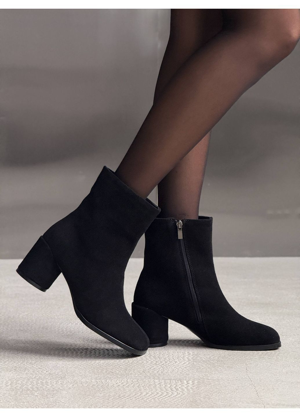 Черные 🖤 ботильоны “barefoot black” No Brand