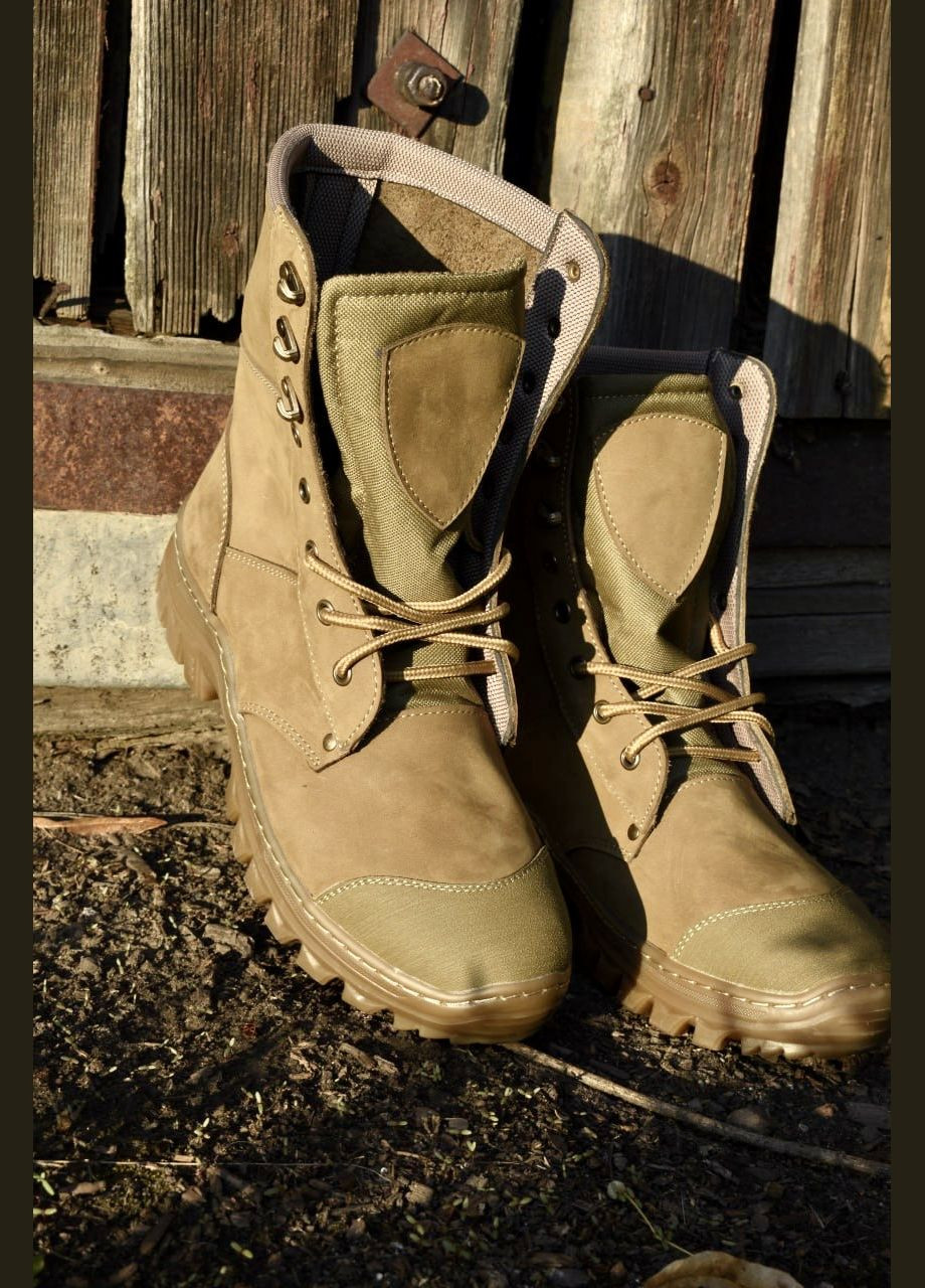Летние Берцы Мужские Ботинки Тактические. 36-48р Койот. 100% Натуральная кожа! MSLM-1011 No Brand (289738528)