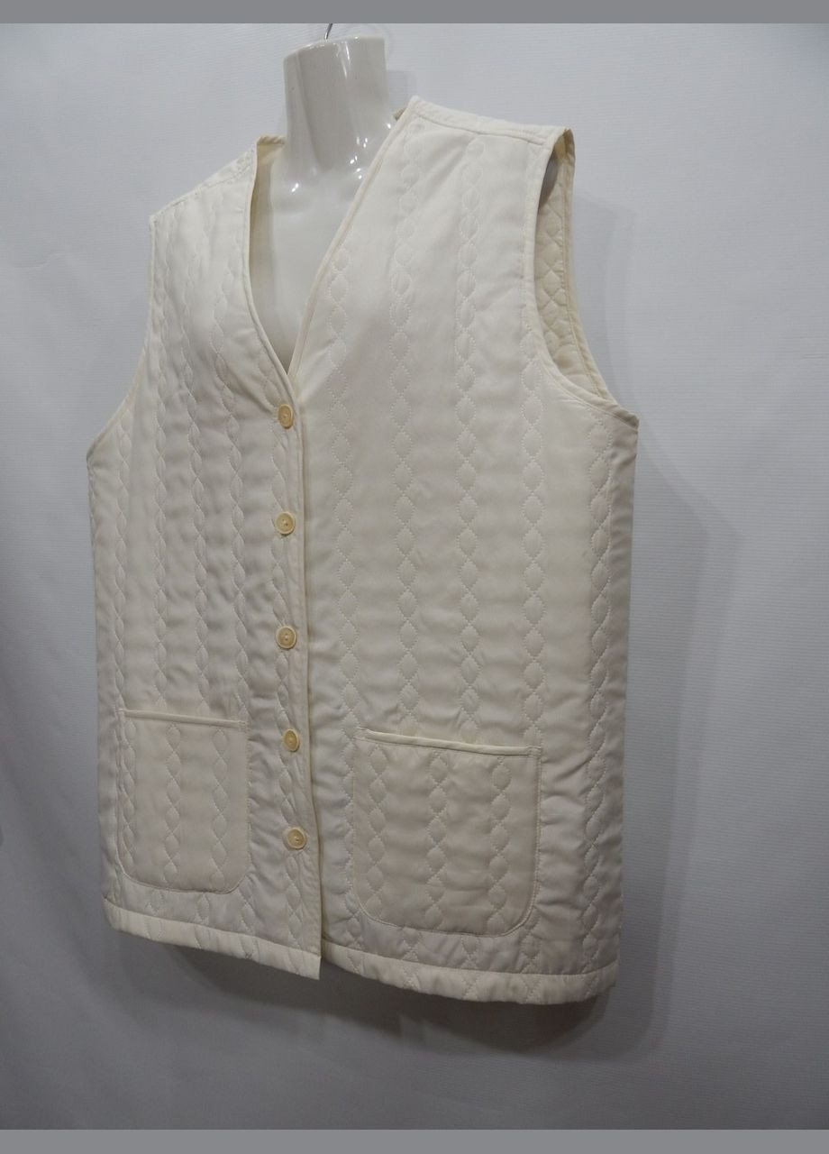 Жилет женский демисезонный на подкладке COLOUR Ville р. 52-54 153R (только в указанном размере, только 1 шт) No Brand (317352750)