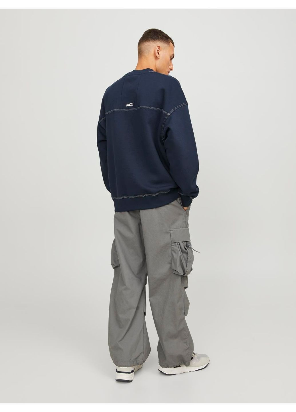 Темно-синий свитшот флис,темно-синий,jack&jones Jack & Jones (372126644)