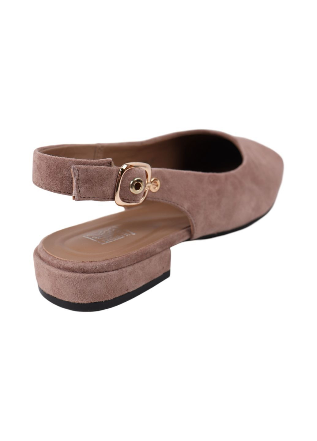 Molka Туфлі жіночі капучіно натуральна замша бежевий з, туреччина — (322983046)