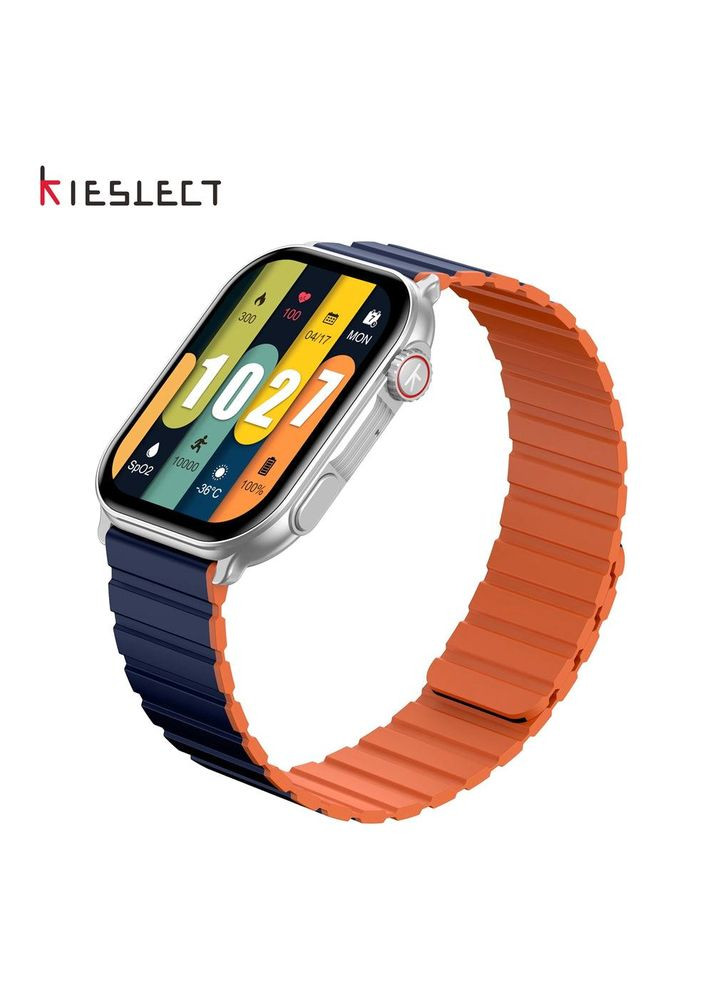 Смартчасы Kieslect Smart Calling Watch KS Pro глобальные серебристые Xiaomi (280877411)
