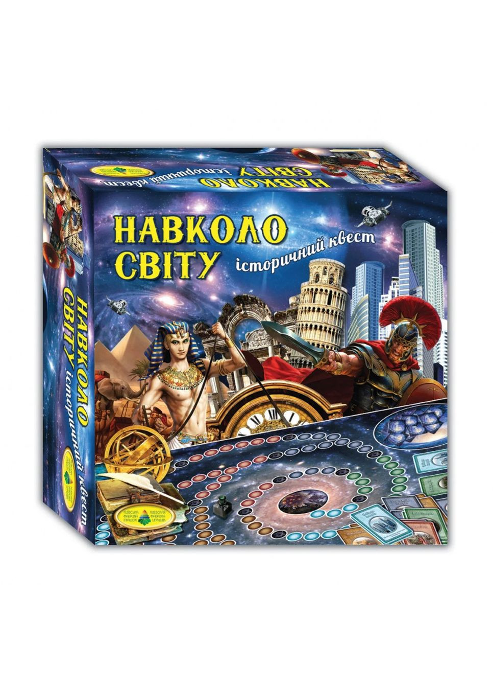 Настольная игра "Вокруг света" 82296 исторический квест Энергия Плюс (301789071)