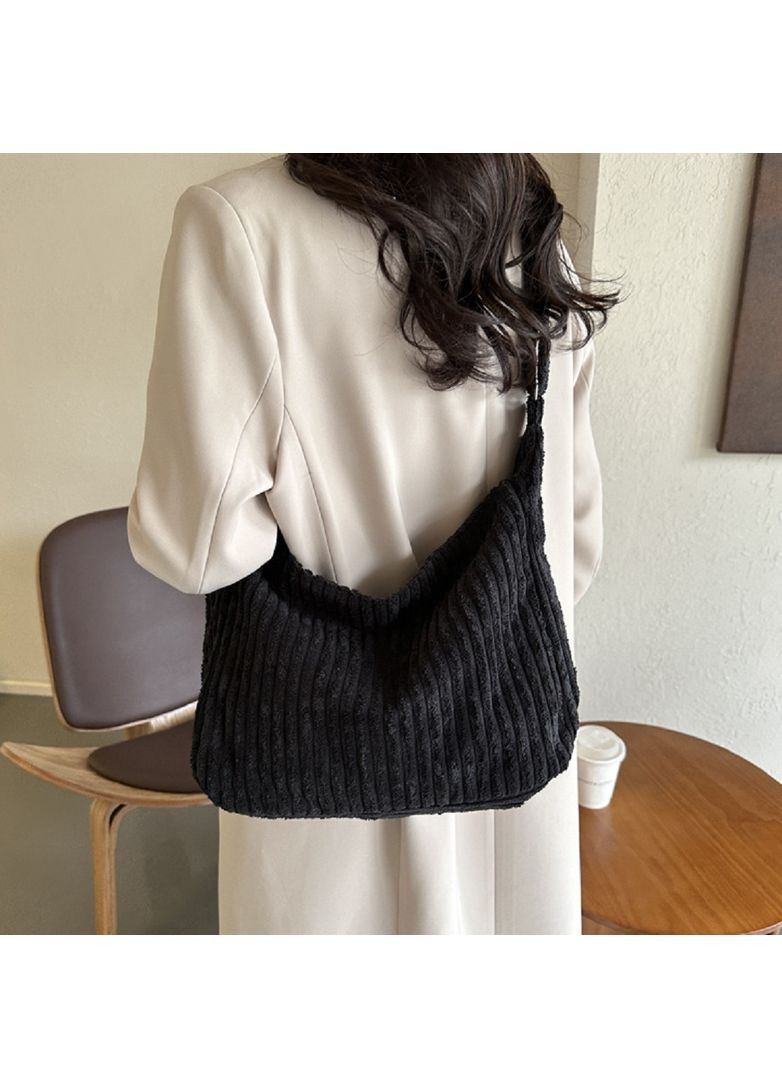 Женская вельветовая сумка вместительная шоппер на плече повседневная городская и для путешествий RoyalBag P4-8298 (356181468)