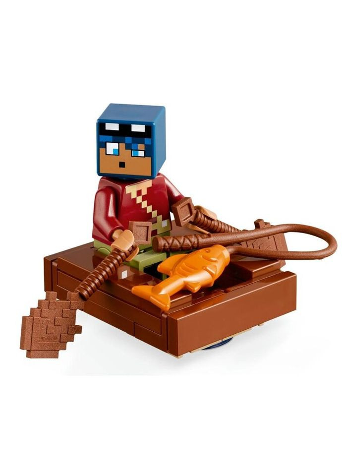 Конструктор Minecraft Будинок у формі жаби 400 деталей (21256) Lego (281425579)