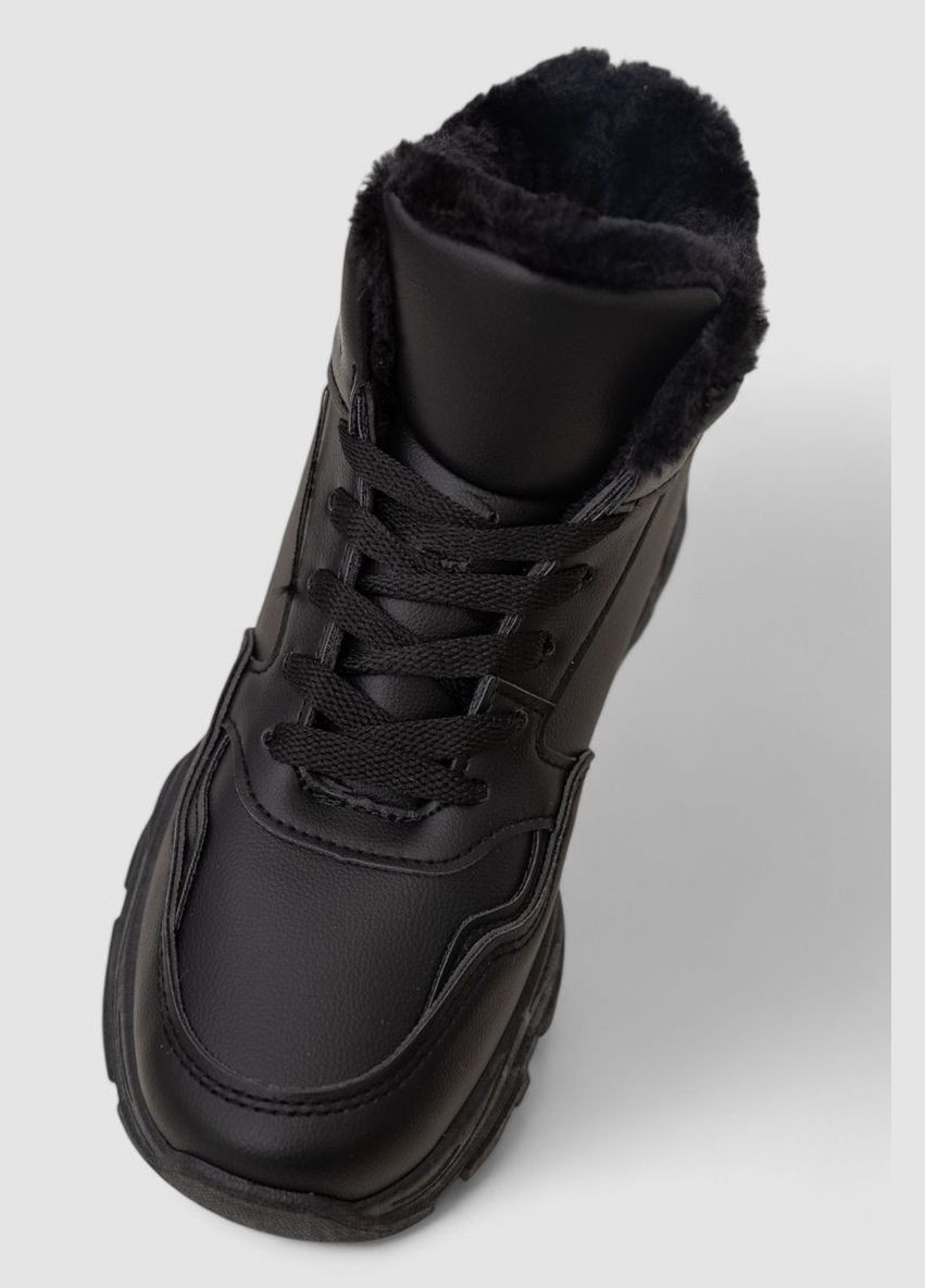 Кросівки жіночі зимові на хутрі 248RDM11 Ager Кроссовки чорні зими (318561203)