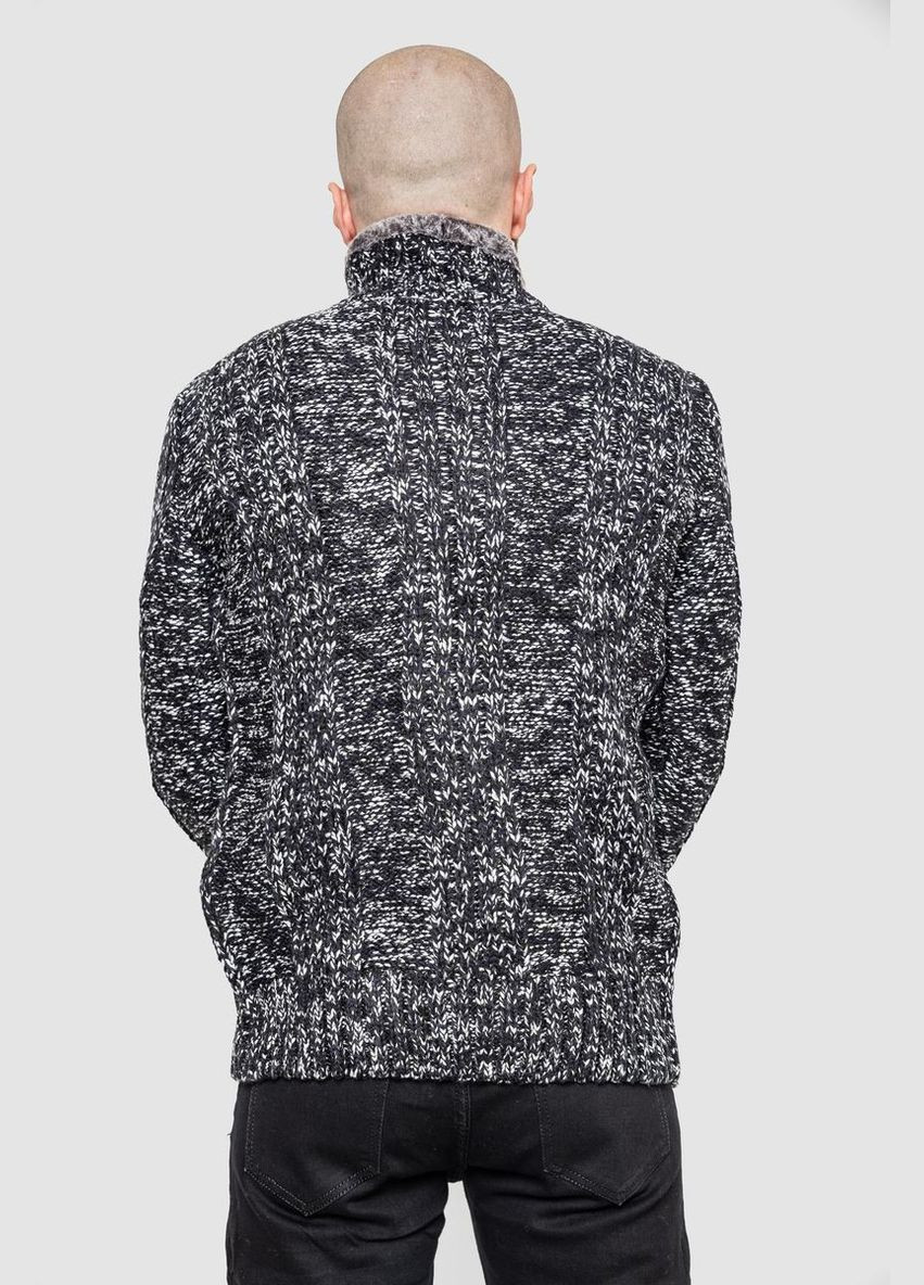 Чорний зимовий светр чоловічий Ager 214R10323