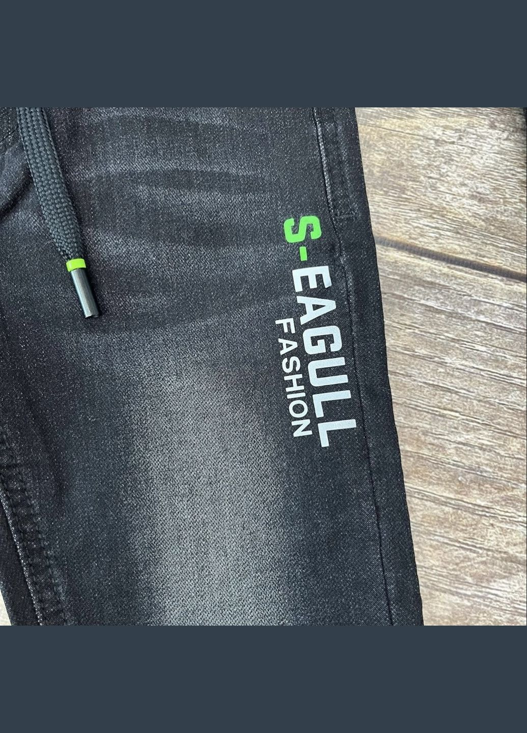 Черные джинсы Seagull