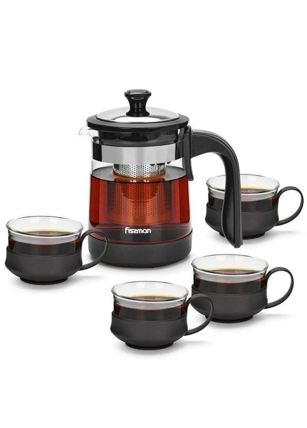 Чайний набір FS-6465 5 предметів Fissman (364761168)