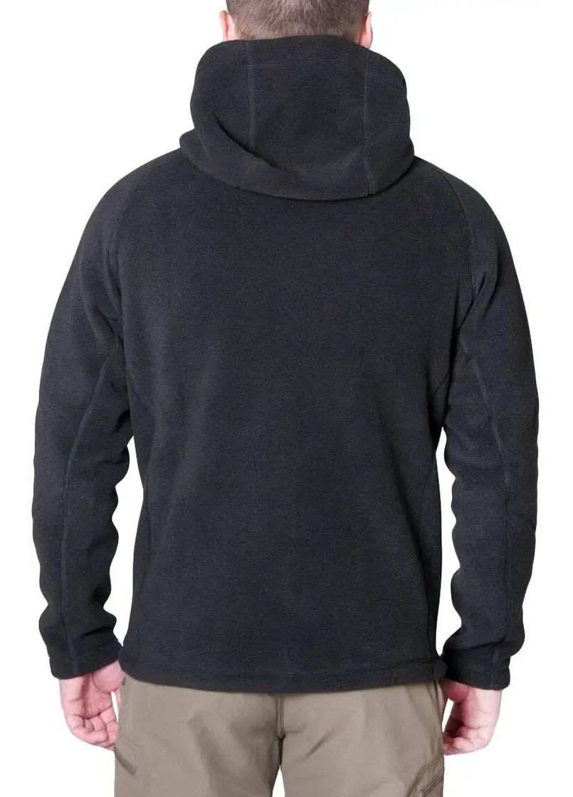 Черная кофта classic 200 full zip hoody black Fahrenheit