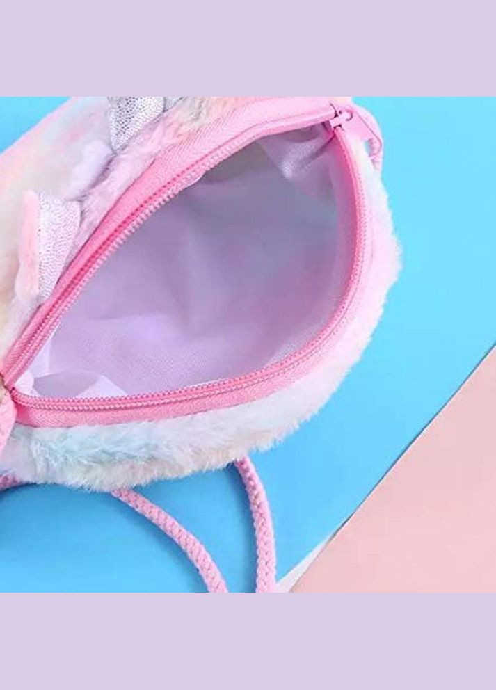 Детская сумка через плечо в форме единорога белая (NR0020_1) NN (306559631)