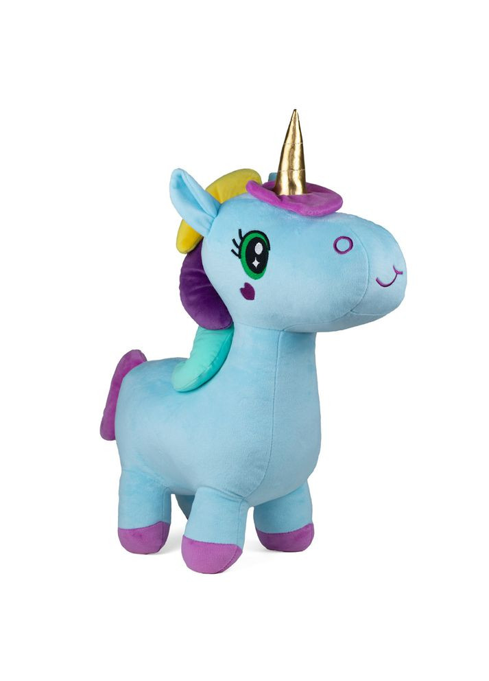 М'яка іграшка єдиноріг Оріо блакитна 52 см від для дітей іграшка для сну та ігор ProDobro (366030697)