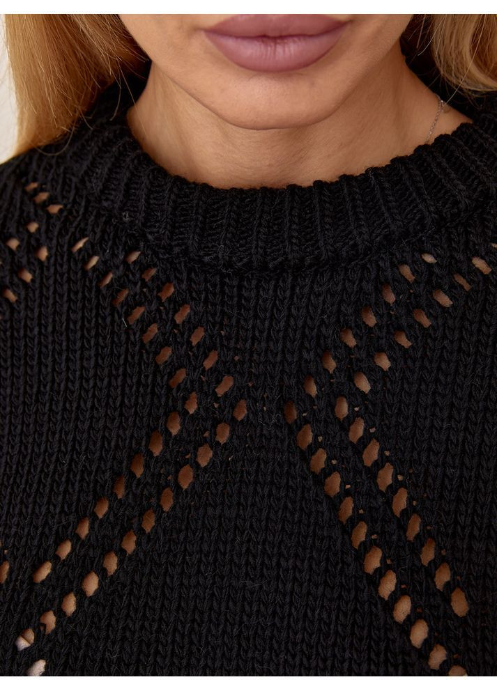 Чорний джемпер жіночий Bakhur