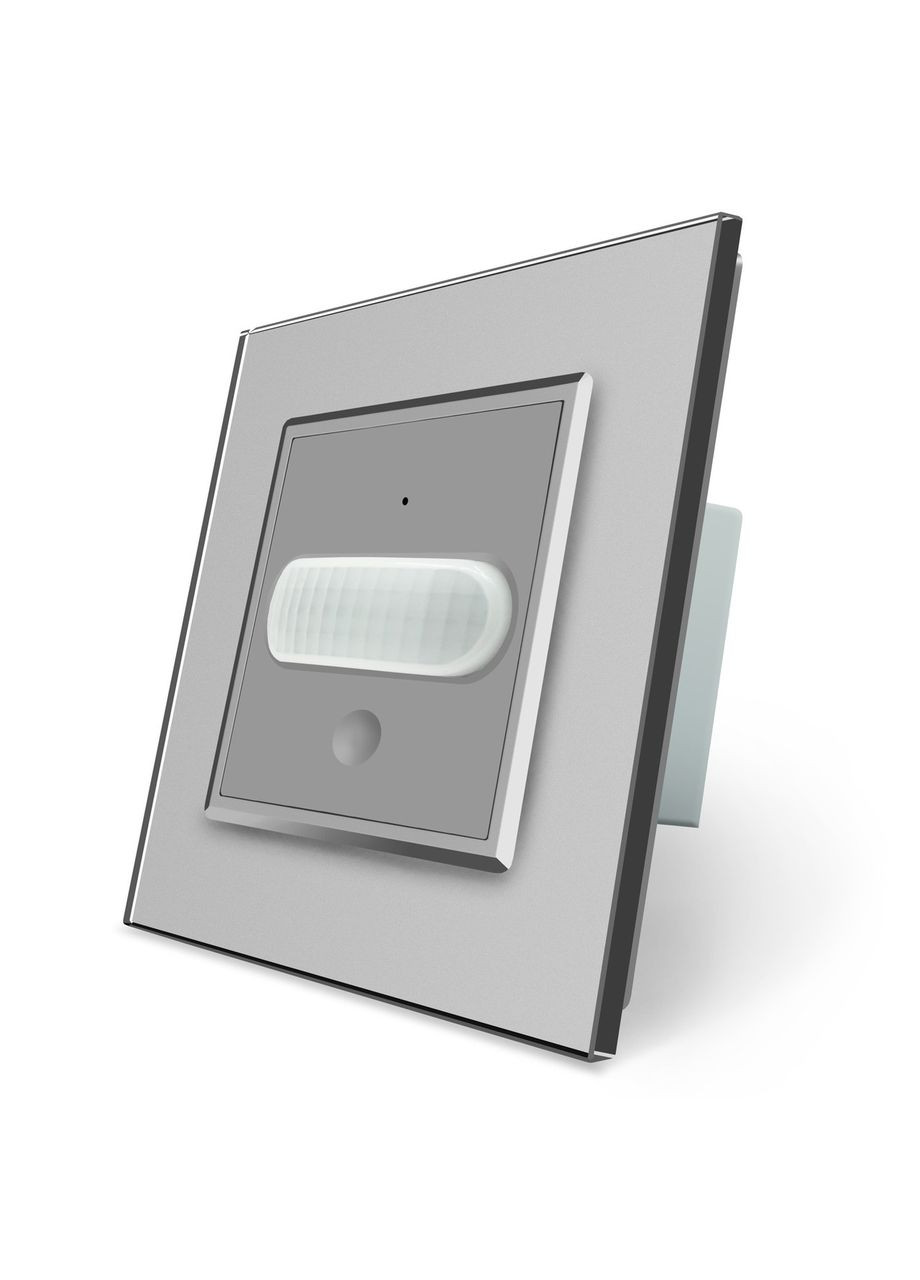 Датчик присутствия и движения с автоматическим и ручным управлением стекло (VL-C7FCU-2IP) Livolo (370970488)