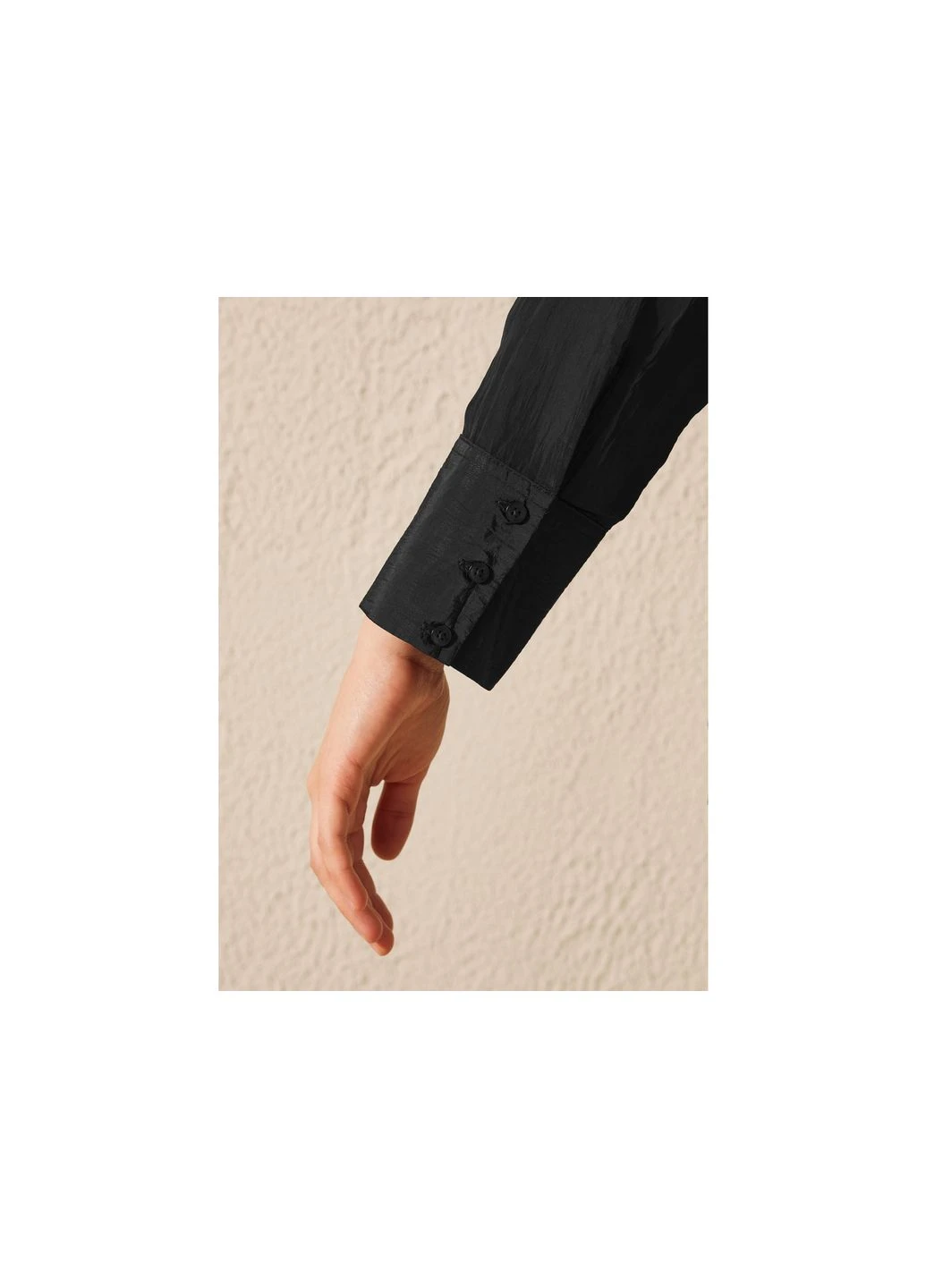 Чёрная блузка мятая структура для женщины lidl 461988 38(s) Esmara