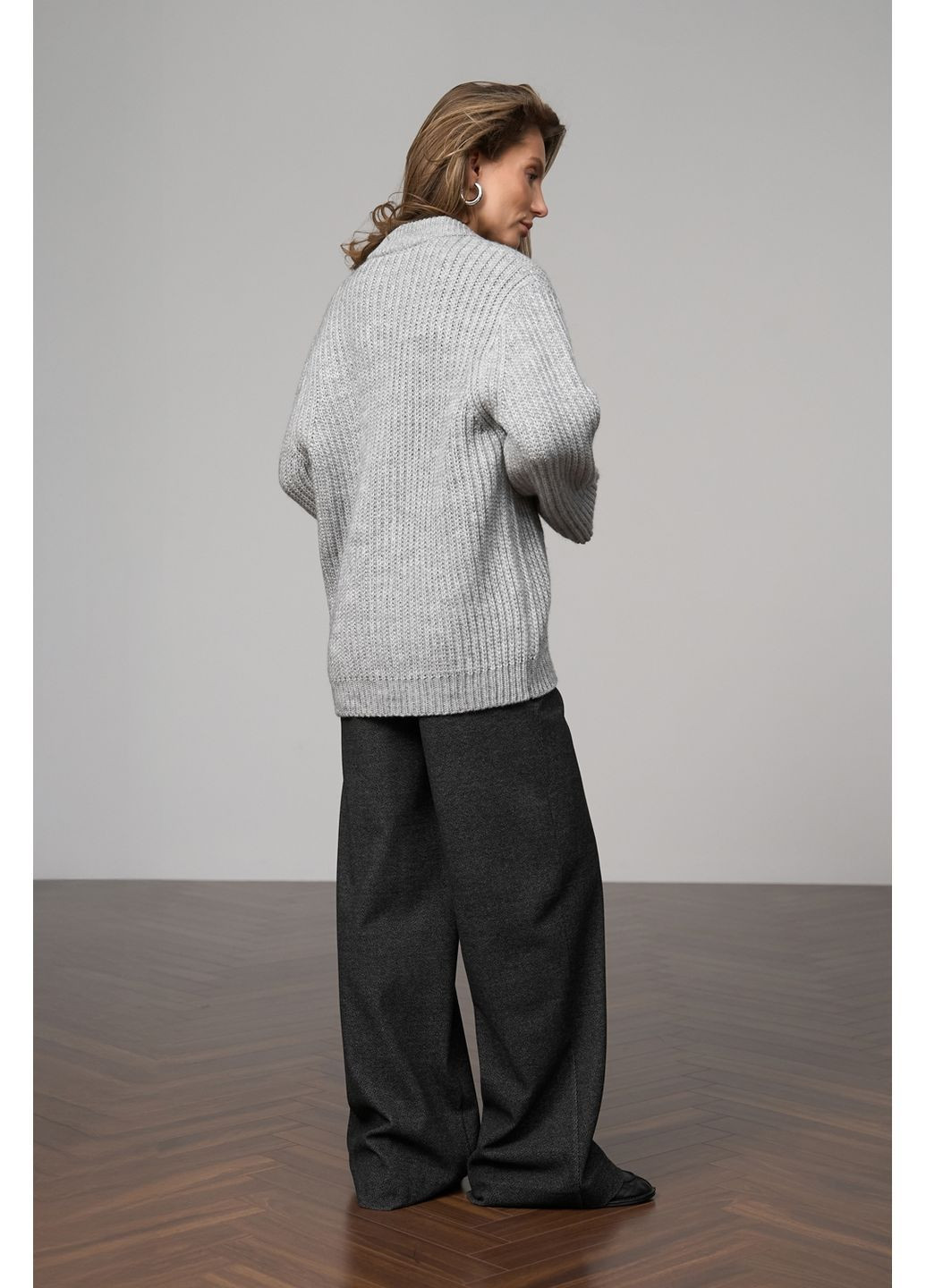 Серый кардиган Triko Bakh