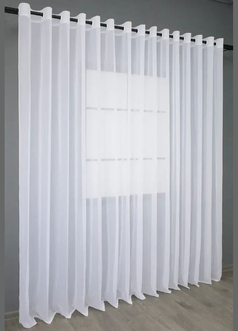 Тюль на люверсах шифон білий 400Х270 NOW BRAND (346058044)