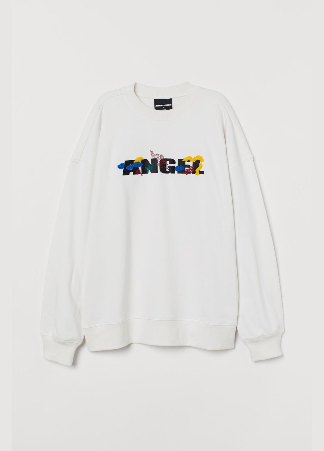 Білий світшот H&M малюнок (305409670)