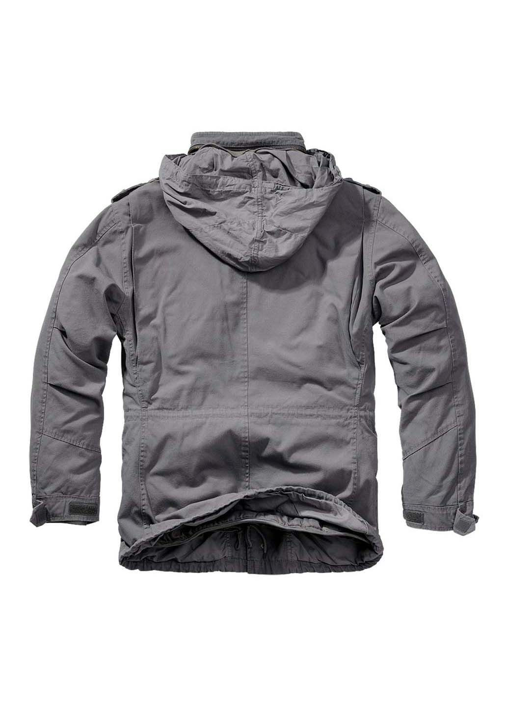 Серая зимняя куртка Brandit