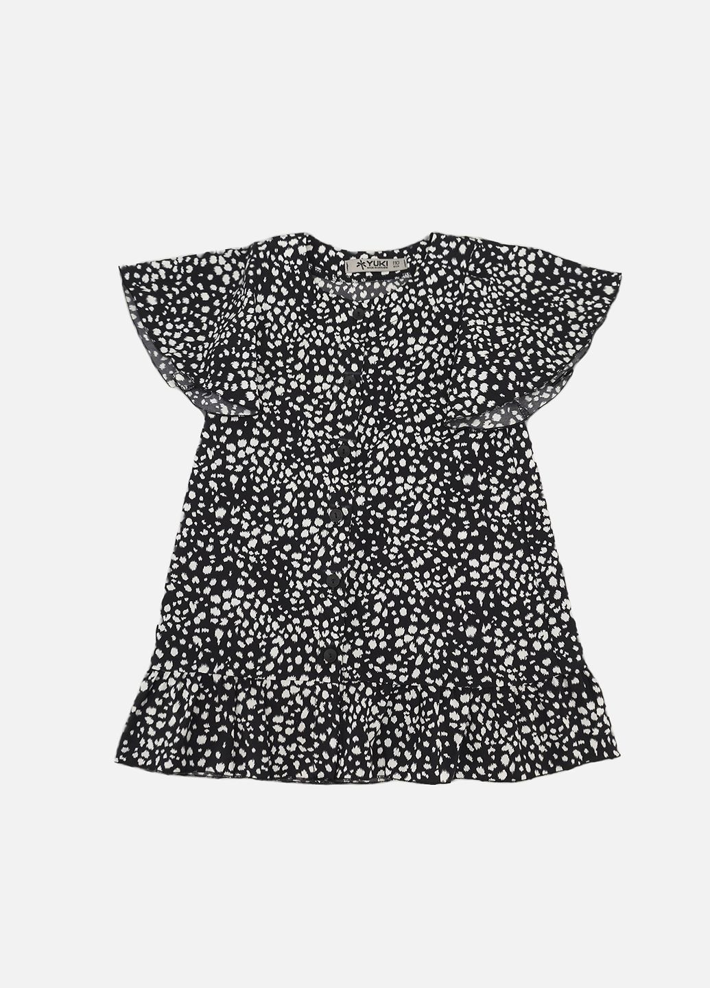 Чорна сукня для дівчинки колір чорний цб-00247371 Yuki (297060178)