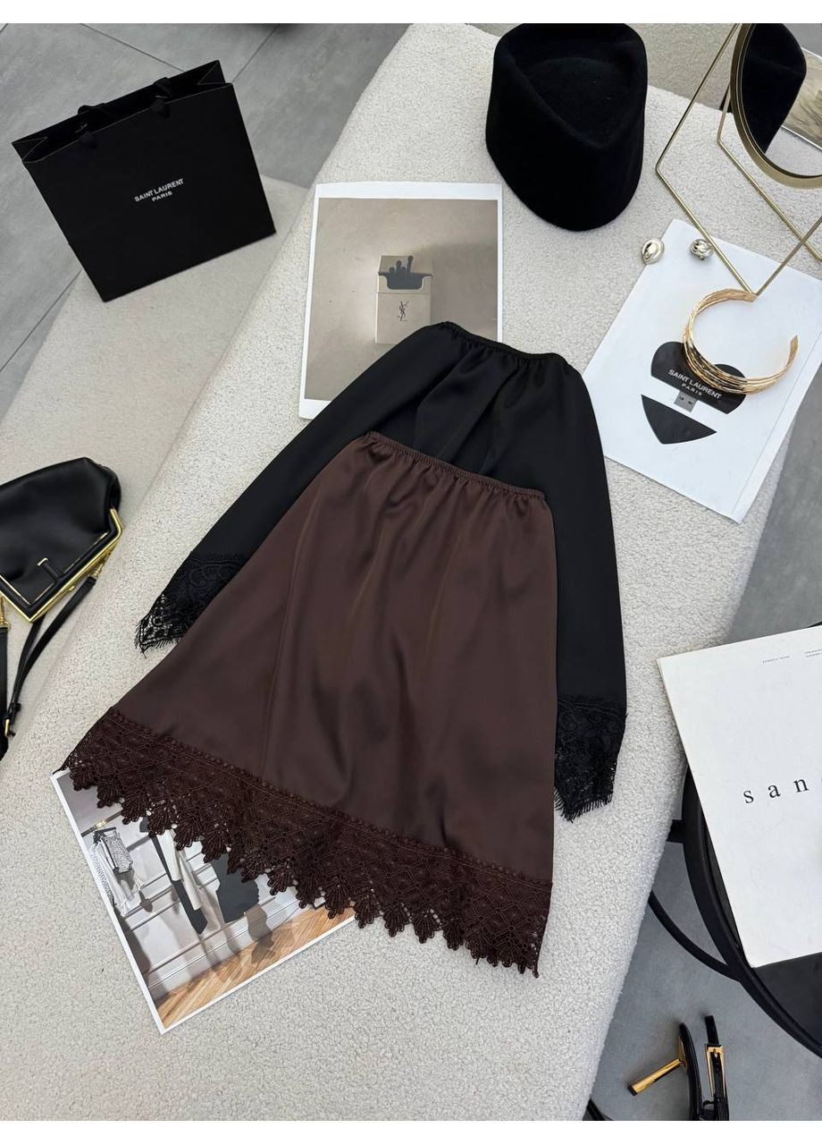 Жіноча спідниця з шовку Армані No Brand (366431309)