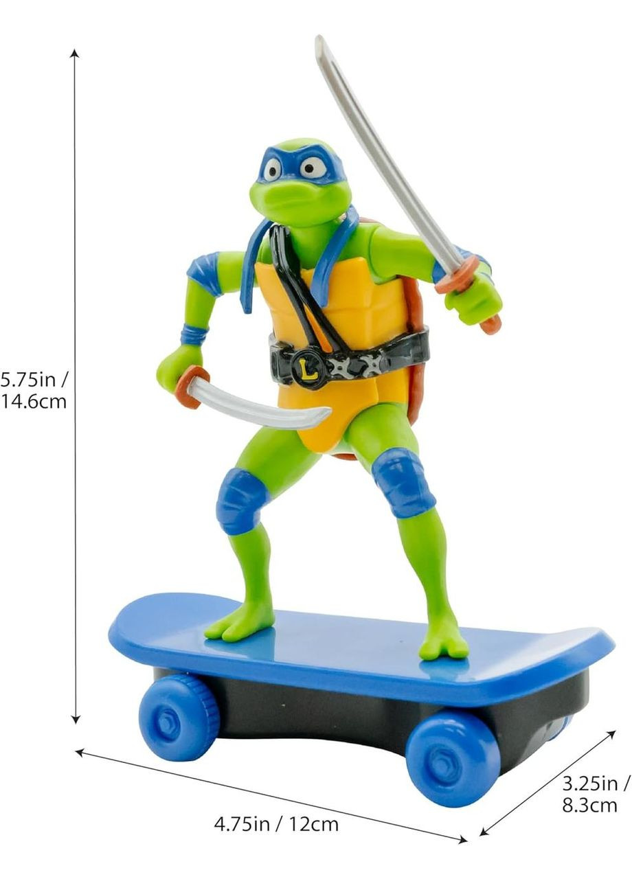 Игровая фигурка Ракушки Ниндзя Мастера боевых искусств Леонардо movie star 2023 Funrise (342374340)