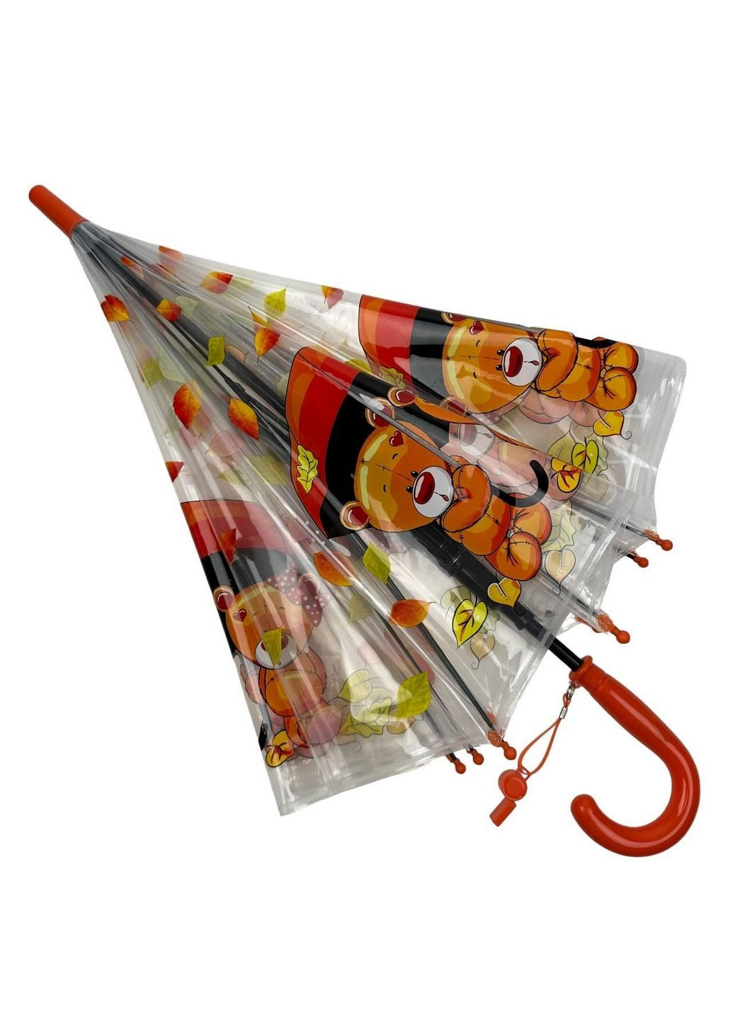Прозрачный детский зонт трость полуавтомат Rain (279311246)