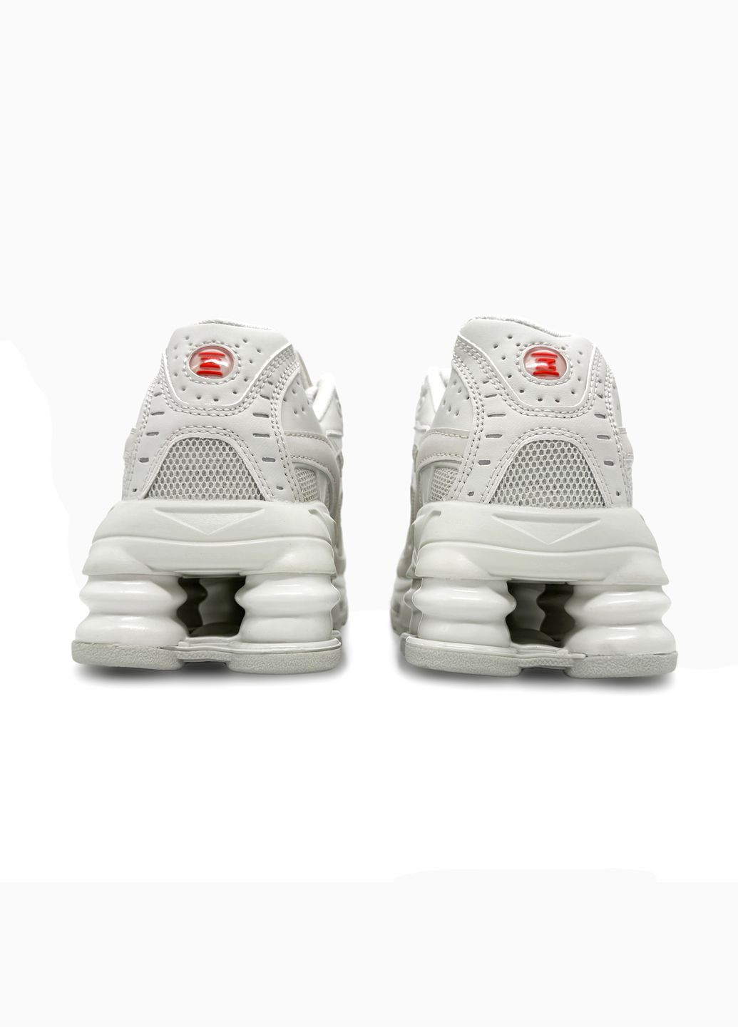 Кроссовки женские и мужские Nike Shox Ride 2 SP Supreme Grey Orange | Найк Шокс Райд 2 серые No Brand серые демисезоны (341089772)