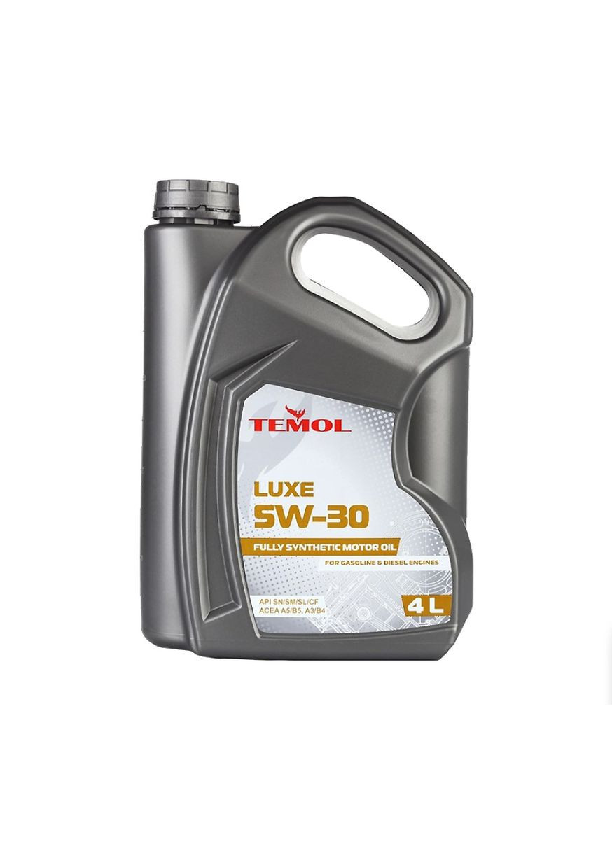 Моторна олива LUXE (4 л, 5W-30) синтетична всесезонна (41115) TEMOL (295040545)